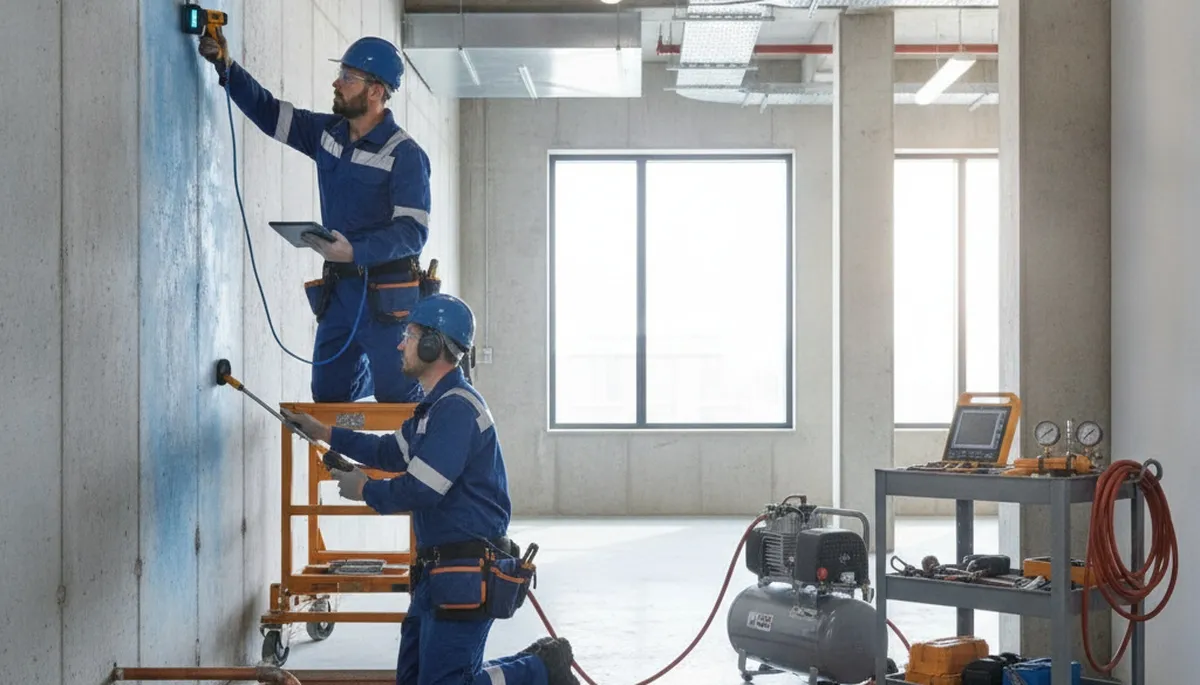 Leak detection service in Redmond, WA for homes with leak repair tools and inspection equipment