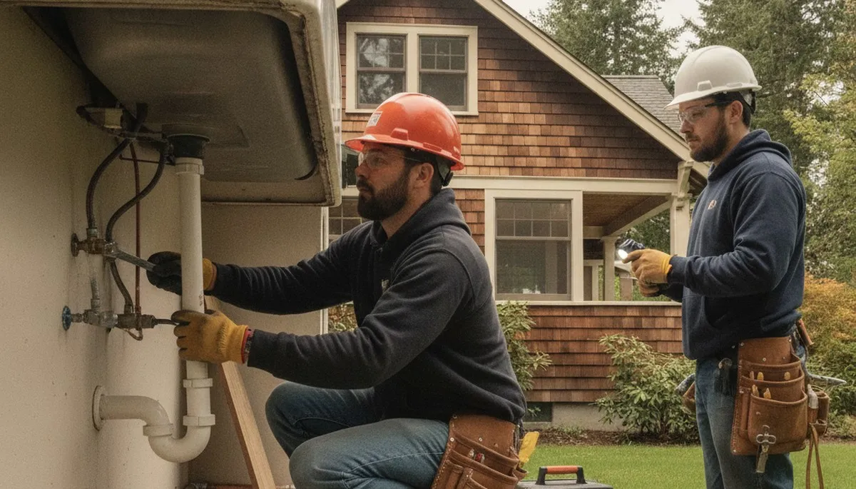 Plumbing repair service in Redmond, WA for residential and commercial plumbing issues