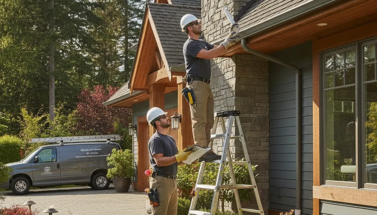 Plumber repairing a pipe in Redmond, WA for plumbing repair service