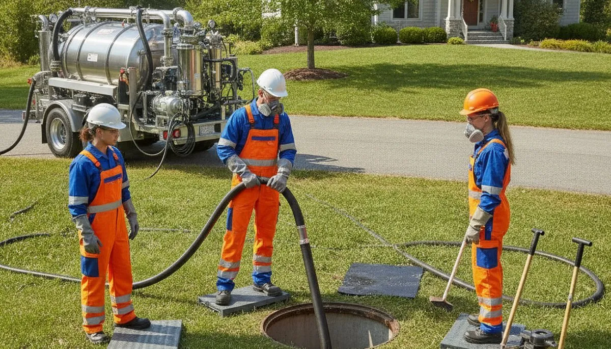 Septic tank cleaning service for Redmond, WA homes by On Call Plumbers